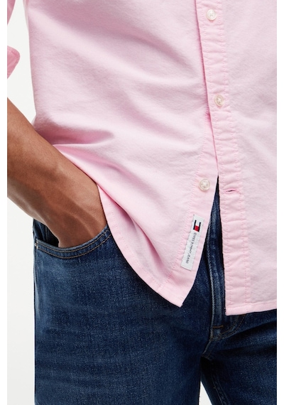 Tommy Jeans Tjm Regular Oxford Ext Erkek Pembe Gömlek-16258