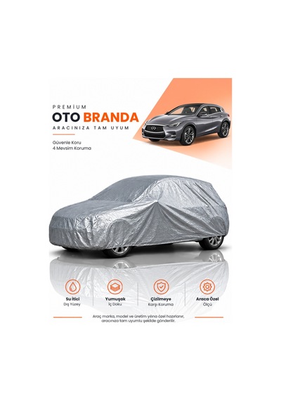 Infiniti Q30 2015-2019 Hatchback Uyumlu Araba Brandası Oto Branda Araba Örtüsü Araç Çadırı