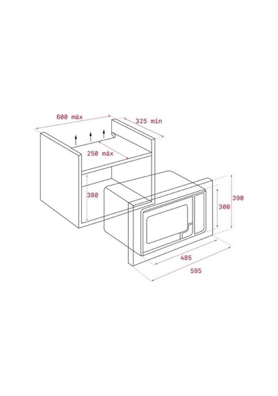 Teka HLB 840 SS - GBC 64002 KBC BK - ATV 60 - ML 820 BIS Siyah Ankastre Set
