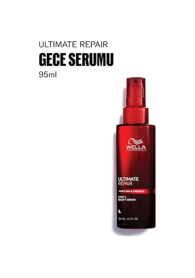 Wella Professionals Ultimate Repair Tüm Saç Tipleri İçin Onarım Ve Koruma Gece Saç Serumu 95 Ml