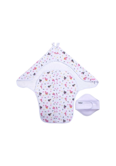 Sevi Bebe 558 Interlok Bel Koruyuculu Kundak Pembe