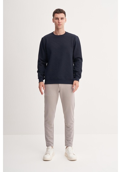 Cazador 53410 Erkek Bisiklet Yaka Sweatshirt Laci