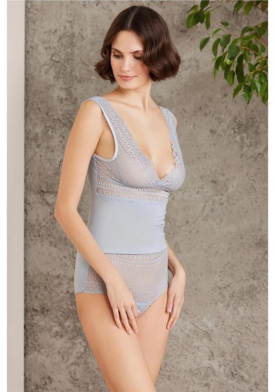 Pierre Cardin 335 Kadın Atlet Külot Takım-mist Mist