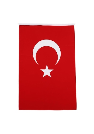 Lona Sanat Türk Bayrağı 50x75 Cm Raşel Kumaş Diğer