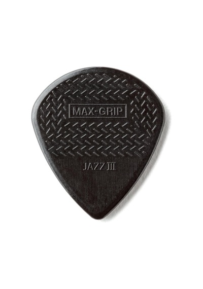 Jim Dunlop 471p3s Nyl Max Grip Jazz Iıı 6'lı Paket Pena Siyah