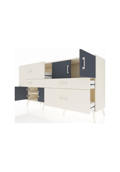 Hyperion Konsol 2 Raflı 4 Çekmeceli 4 Kapaklı 176x44x99 Aytaşı-antrasit/aytaşı Aytası/antrasıt - Aytası Hyperion Konsol 2 Raflı 4 Çekmeceli 4 Kapaklı 176x44x99 Aytaşı-antrasit/aytaşı Aytası/antrasıt - Aytası