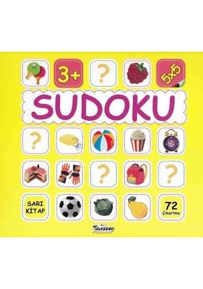 Sudoku 4x4 - Sarı Kitap- Teleskop Popüler Bilim