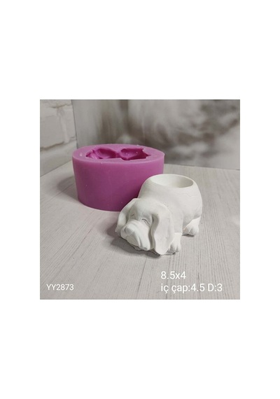 Yy2873 Köpek Saksı Silikon Kalıp