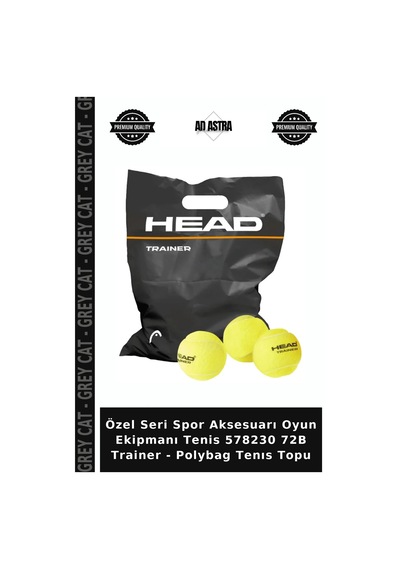 Özel Seri Spor Aksesuarı Oyun Ekipmanı Tenis 578230 72b Trainer - Polybag Tenıs Topu