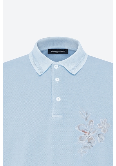 AC&Co / Altınyıldız Classics Erkek A.ındıgo Slim Fit Dar Kesim %100 Pamuk Baskılı Polo Yaka Tişört A.ındıgo AC&Co / Altınyıldız Classics Erkek A.ındıgo Slim Fit Dar Kesim %100 Pamuk Baskılı Polo Yaka Tişört A.ındıgo