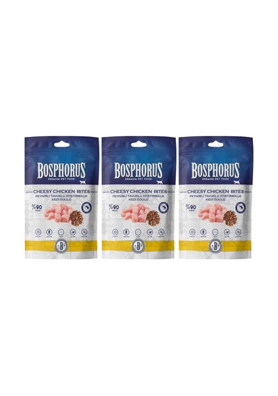 Peynirli Tavuklu Atıştırmalık Kedi Ödülü 80 Gr X 3 Adet