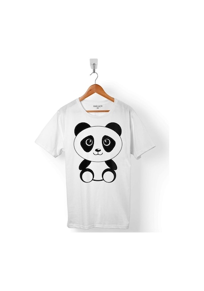 Panda Aşkı Heart Love Kalp Ayı Bear Erkek Tişört 001