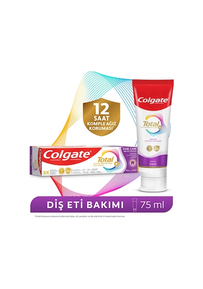 Colgate Total Protection Diş Eti Sağlığı Diş Macunu 75 Ml Diş Eti Bakımı