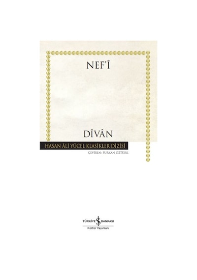 Dîvân - Hasan Ali Yücel Klasikleri