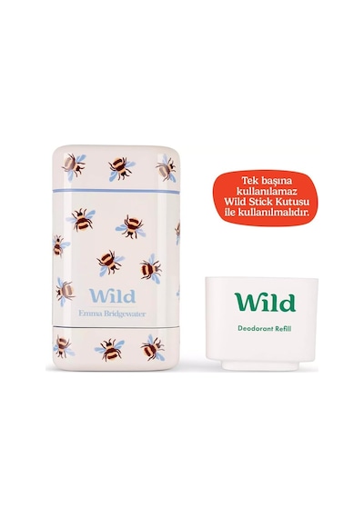 Refill Yedek Stick Deodorant İçi%98 Doğal Formül Honey & Cactus Flower 40 G.