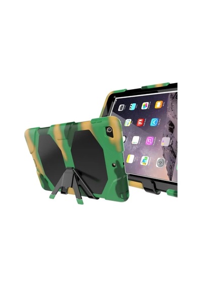 Jenerik Apple İpad 5 Air 9.7 Kılıf Griffin Tablet Kapak - Kamuflaj