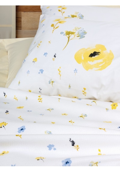 Cotton Box Sweet Tek Kişilik Pike Takımı Dolce Sarı