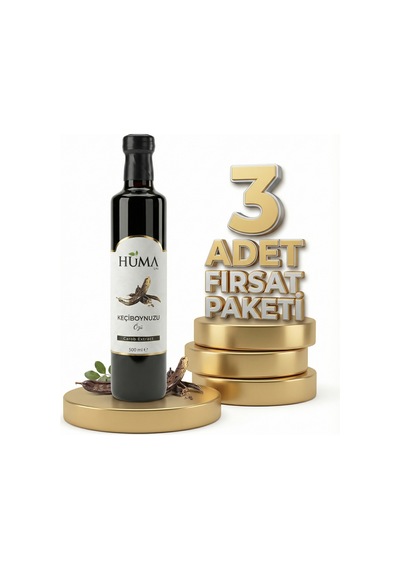 Naturalive Huma Keçiboynuzu Özü 3x500 Ml