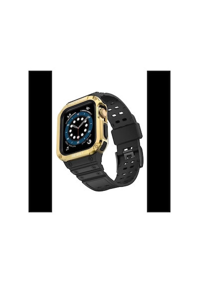 Watch 42mm Kr401 Silikon Kordon - Siyah-gold Bz8683140506643