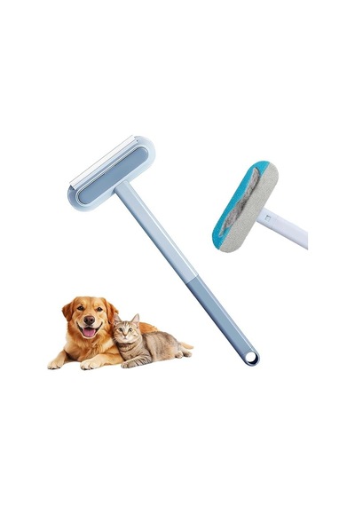 4'ü 1 Arada Kedi Köpek Tüy Temizleme Sihirli Fırça Seti Çok Yüzeyli Temizlik Aparatı Cam, Koltuk, Halı Temizley