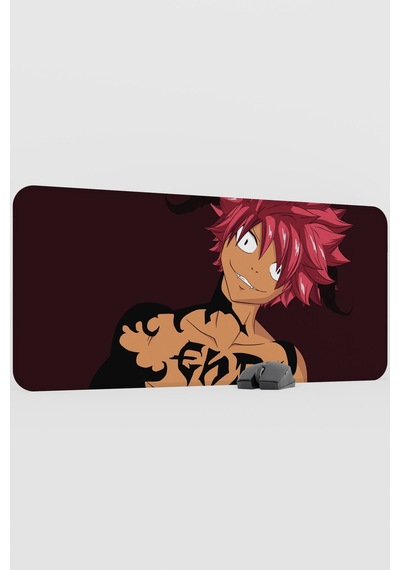 Fairy Tail Anime V2 - 90x40 Xxl Gaming Kauçuk Kaymaz Taban Mouse Pad Fare Altlığı