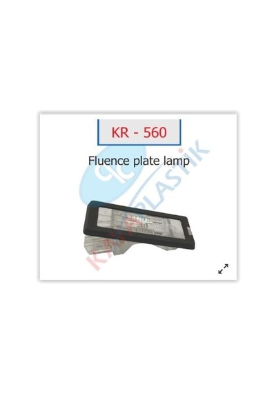 KAY-KR560 PLAKA LAMBASI MGN III-FLUENCE-SCENIC II-CAPTUR-LGN II-