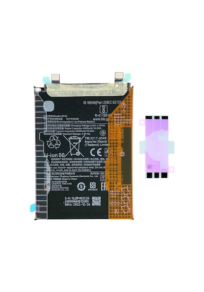 Xiaomi Poco F5 Bp4k Batarya Pil Telefon Bataryası Pil Bandı Yanında