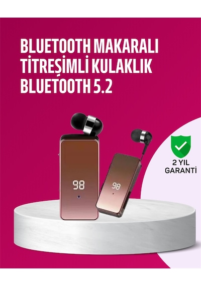 Yaka Klipsli Kablosuz Kulaklık Eller Serbest Konforuyla Günlük Yaşama Uyum Sağlar