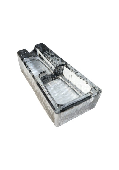 Premiumquality Siyah Şeffaf Kristal Tekli Puro Küllüğü - Tr9753