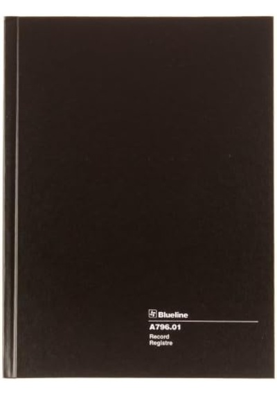 Kitap, Siyah, 26 X 19,5 Cm, 200 Sayfa A796.01 Açık Gri