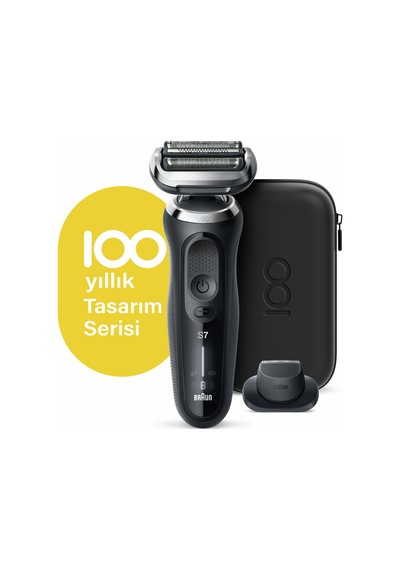 Braun 7 Serisi N1200SX 100. Yıl Özel Max Serisi AutoSence 360° Flex Şarjlı Tıraş Makinesi