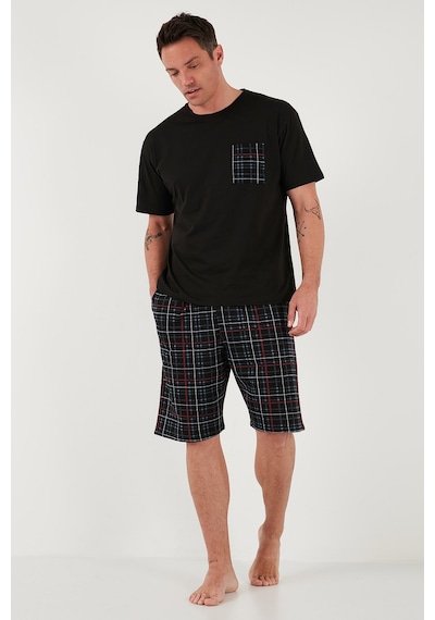 Buratti Erkek Pijama Takımı 657200120s2 Siyah-füme-siyah Siyah-füme-siyah