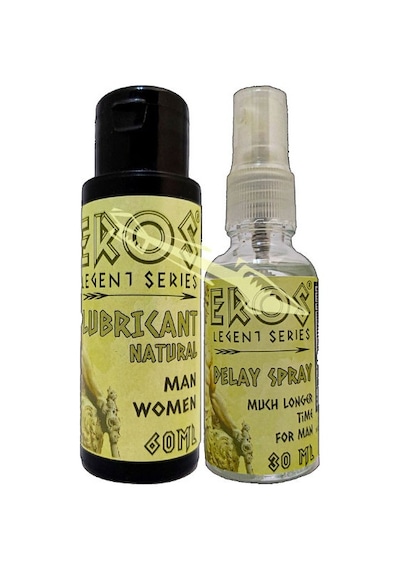 Eros Legent Lubricant Gel Kolay Kayganlık Jeli 60 Ml + Erkeklere Geciktiricisprey 30 Ml