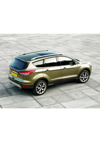 S-Dizayn  Ford Kuga 2 Kapı Koruma Çıtası Krom 2013-2019