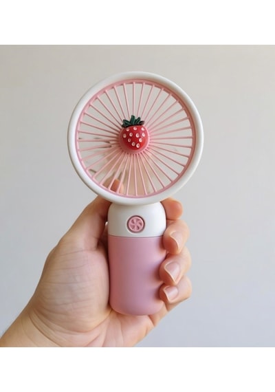 Avec Usb Şarjlı El Fanı I Mini Taşınabilir Fan I Yaz Serinleticisi I Vantilatör I Telefon Standlı