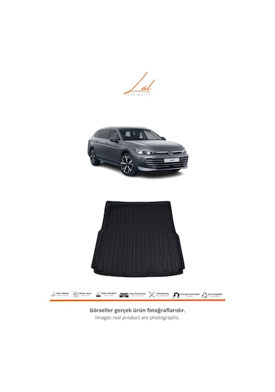 Volkswagen Passat B9 Variant 2024+ 3d Havuzlu Paspas Bagaj Havuzu