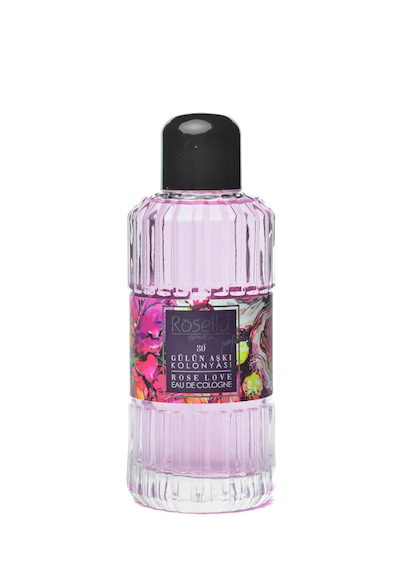 Rosella Gülün Aşkı Parfümlü Kremli Cam Kolonya 220 Ml