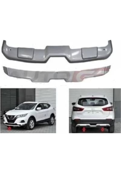 Nissan Qashqai Ön Arka Tampon Koruması Difüzör 2018-2021 Arası
