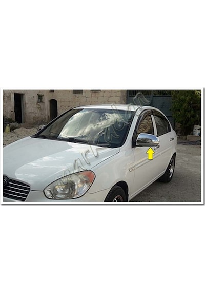 Hyundai Accent Era Krom Ayna Kapağı 2 Parça Abs Krom