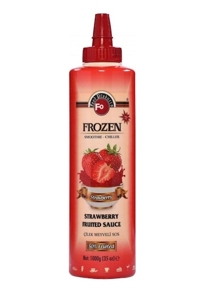 Fo Çilek Meyve Püresi Frozen 1000 Gr