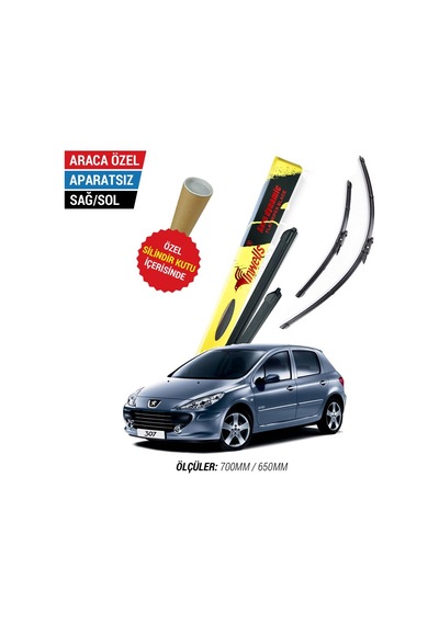 Peugeot 307 İnwells Muz Silecek Takımı (2005-2007)