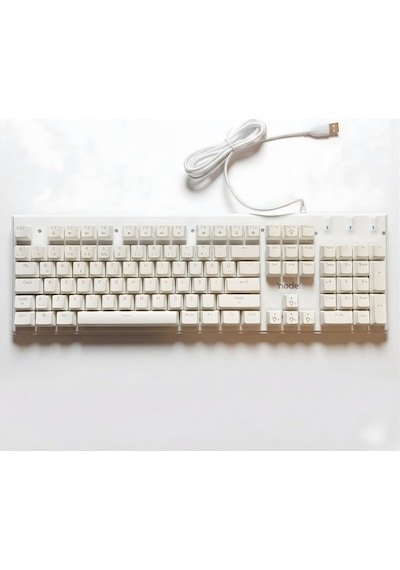 Mekanik Rgb Gaming Klavye Full Size Mekanik Klavye 104 Tuş Türkçe Q Oyuncu Klavyesi Kablolu Rgb Aydınlatmalı