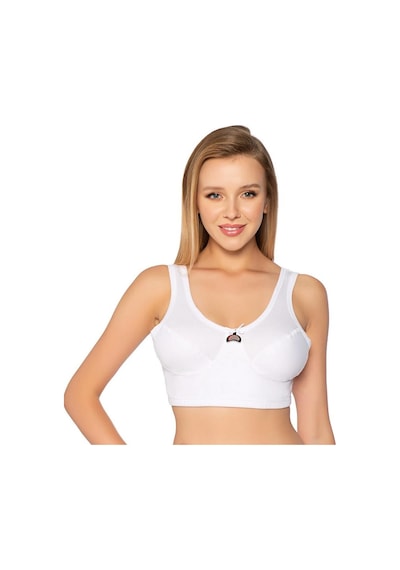 Gümüş 6 Adet Gümül Bayan Penye Yarım Atlet Body Sütyen 3049 001