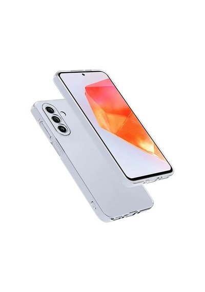 Samsung Galaxy A27 İle Uyumlu Kılıf Şeffaf Kamera Korumalı Esnek Silikon Telefon Kılıfı Kapak
