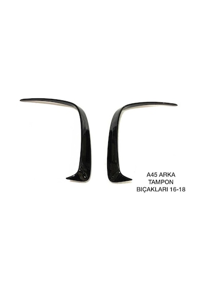 Mercedes W176 A45 Arka Tampon Çıtası Parlak Siyah 2016-2018