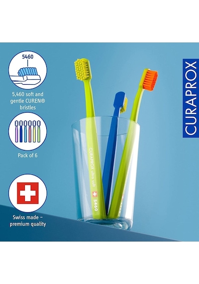 Curaprox 5460 Diş Fırçası Ultra Soft Çok Renkli