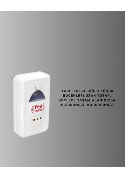 Kimyasal İçermeyen Ses Dalgalı Haşere Kovucu, Çocuk Ve Hayvan Dostu