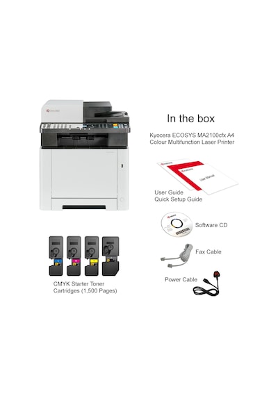 Kyocera Ecosys MA2100CFX Çok Fonksiyonlu Renkli Lazer Yazıcı