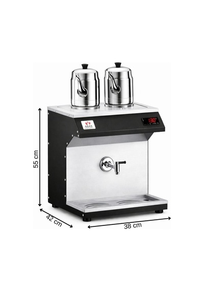 Anka Pro Chef 16 Litre Siyah Profesyonel Çay Makinesi - Pce-g2