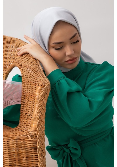 Silk Home Twill Eşarp 11343-40 Gümüş